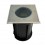 Spot Encastrable de Sol Carré Inox 304 Exterieur IP65